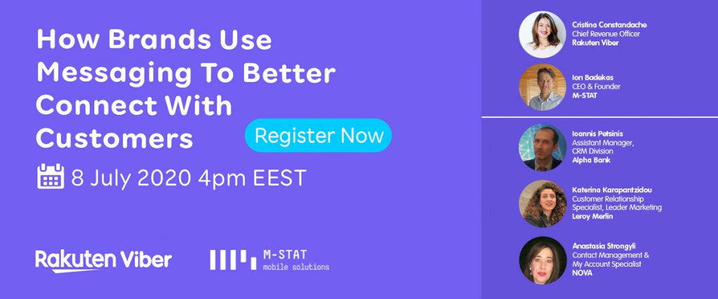 MSTAT in collaboration with Rakuten Viber invites you to the 1st Viber Business Messaging Webinar!