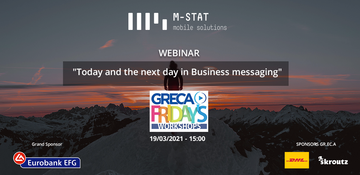 MSTAT at GR.EC.A Friday’s Workshops!