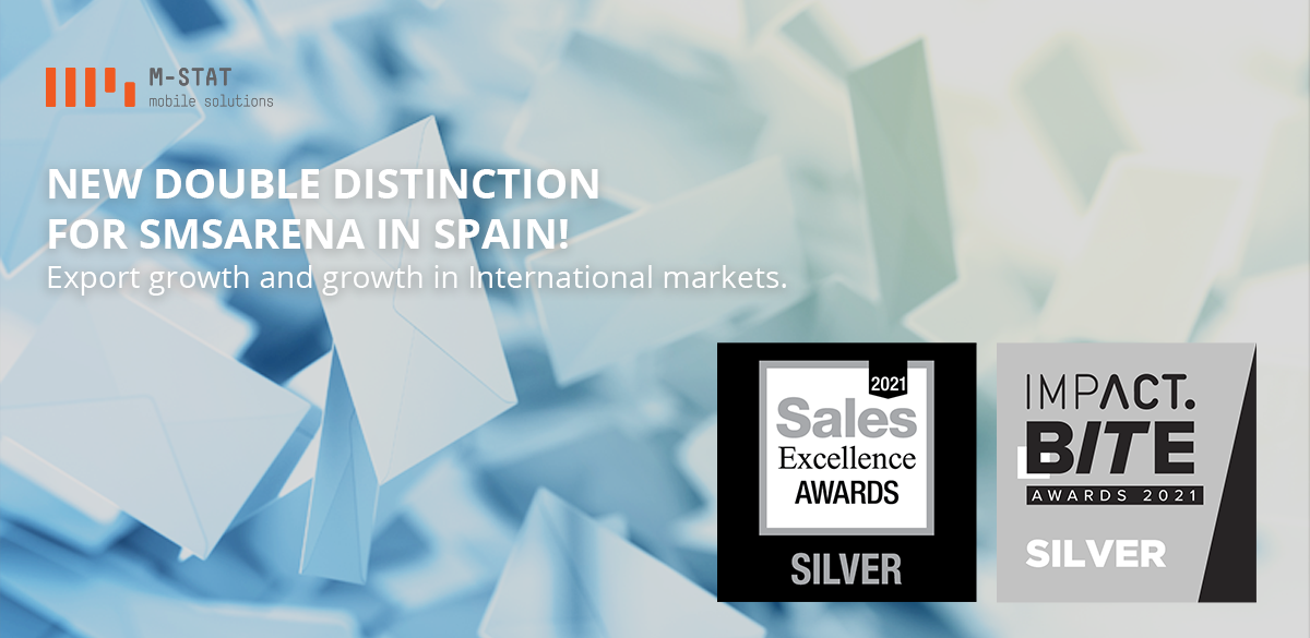 Once again double distinction for SMSArena Business Messaging platform
