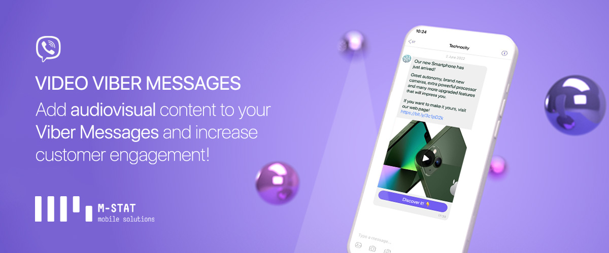 Viber Video Messages now available by MSTAT!
